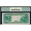 Image 2 : 1914 $5 New York Federal Reserve Note PCGS 58