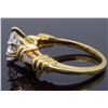 Image 4 : 14KT Yellow Gold 1.11ctw GIA Cert Diamond Ring