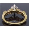 Image 6 : 14KT Yellow Gold 1.11ctw GIA Cert Diamond Ring