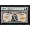Image 1 : 1922 $10 Gold Certificate PMG 53EPQ