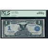 Image 1 : 1899 $1 Black Eagle Silver Certificate PCGS 65PPQ