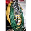 Image 1 : LOT OF GARDEN HOSES AND JERRY CANS