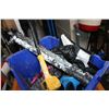 Image 2 : TOTE OF TRAILER WHEELS BUILDING SUPPLIES AND TURBO PAINT ROLLERS