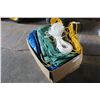 Image 1 : BOX OF TARP AND ROPE