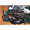 Image 2 : SAMSUNG COMPUTER MONITOR AND LOT OF SPEAKER WIRE AND CORDS