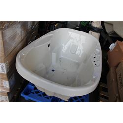 ACRITEC INDUSTRIES DROP IN BATH TUB OMEGA OVAL