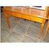 Image 1 : MODERN 2 DRAWER MAPLE DESK