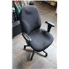 Image 1 : BLACK FABRIC OFFICE CHAIR