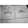 Image 1 : 2 FRAMED PRINTS HYDRANGEA TABLE AND PEONY TABLE