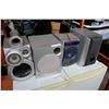Image 1 : THREE GREY SPEAKERS