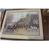 Image 1 : FRAMED FOX HUNT PRINT