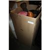 Image 1 : LARGE BOX OF WICKER