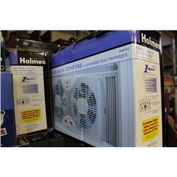 TWO HOLMES WINDOW FANS