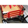 Image 2 : MILLSIDE RED WAGON WITH SLED ATTACHMENT