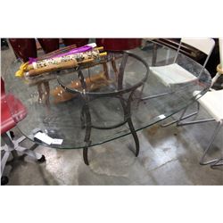 GLASSTOP PATIO TABLE
