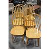 Image 2 : SIX HOOPBACK DINING CHAIRS