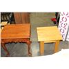 Image 2 : TWO WOOD ENDTABLES