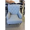 Image 2 : NEW GREY BUTTON BACK ARM CHAIR