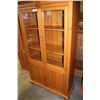 Image 2 : PINE DISPLAY CABINET