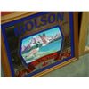 Image 2 : TWO MIRRORED MOLSON ADVERTS