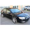 Image 2 : 2007 SATURN ION 4 DOOR SEDAN BLACK 161800KM WITH KEY FOB AND REGISTRATION