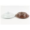 Image 4 : Two Beaver Finial Canadian Pottery Lids