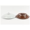 Image 6 : Two Beaver Finial Canadian Pottery Lids