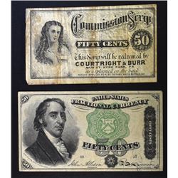 FRACTIONAL CURRENCY LOT: