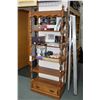 Image 1 : Five tier Vilas maple free standing five open shelf display unit