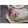 Image 2 : Royal Albert "American Beauty" tea service including teapot, cream and open sugar, four cups and sau