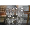 Image 1 : Six Waterford crystal "Lismore" Champagne flutes