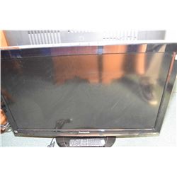 Panasonic Vera flat screen television, model TC-L37S1 with remote