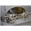 Image 1 : Vintage Mappin and Webb deco style silver-plate tea service on silver-plate tray