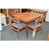 Image 1 : Ansanger Mobler mid century modern teak dining table plus four complimenting teak dining chairs