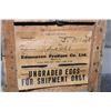 Image 2 : Three vintage wooden egg crates