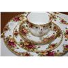 Image 2 : Selection of Royal Albert "Old Country Roses" bone china dinnerware including eleven dinner plates, 