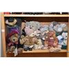 Image 1 : Shelf lot of Boyd's and Ty beanie babies collectibles teddy bears