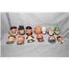 Image 1 : Thirteen Legend products Bossons type heads including Henry VIII, Little John, Jock, Policeman etc.