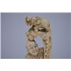 Image 2 : Hand carved Chinese bone sculpture 8 1/4" in height