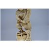 Image 3 : Hand carved Chinese bone sculpture 8 1/4" in height