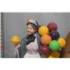 Image 2 : Royal Doulton figurine Bitty Pennyfarthing HN1843 and Royal Doulton plate The Old Balloon Seller D66