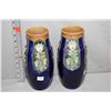 Image 1 : Pair of Royal Doulton glazed stoneware vases marked 8113A, 10" in height