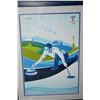 Image 2 : Set of seven framed Vancouver 2010 Olympic posters including snowboard, ice hockey, ski jumping, cur