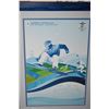 Image 5 : Set of seven framed Vancouver 2010 Olympic posters including snowboard, ice hockey, ski jumping, cur