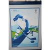 Image 6 : Set of seven framed Vancouver 2010 Olympic posters including snowboard, ice hockey, ski jumping, cur