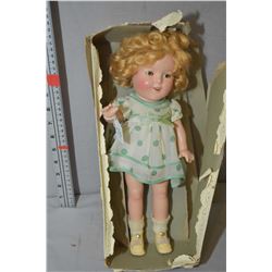 Ideal composition Shirley Temple doll, 13  in height