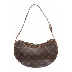 Louis Vuitton Monogram Canvas Leather Croissant PM Shoulder Bag