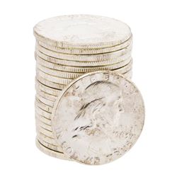 Roll of (20) 1963 Brilliant Uncirculated Franklin Half Dollar Coins