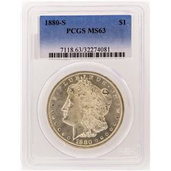 1880-S PCGS MS63 Morgan Silver Dollar