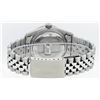 Image 7 : Rolex Mens Stainless Steel Royal Blue String Diamond Datejust Wristwatch